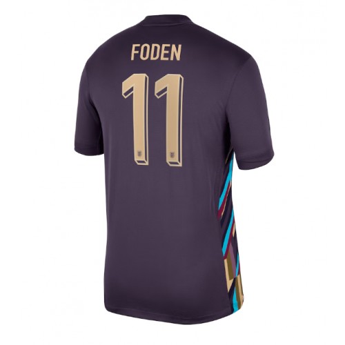 Fotballdrakt Herre England Phil Foden #11 Bortedrakt EM 2024 Kortermet